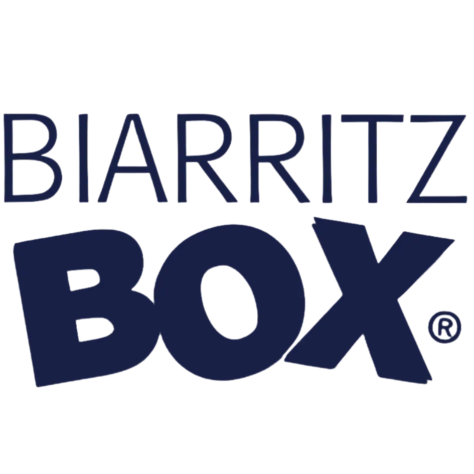 Logo Biarritz Box, marque accompagnée par PeakView AI en Generative Engine Optimization (GEO).